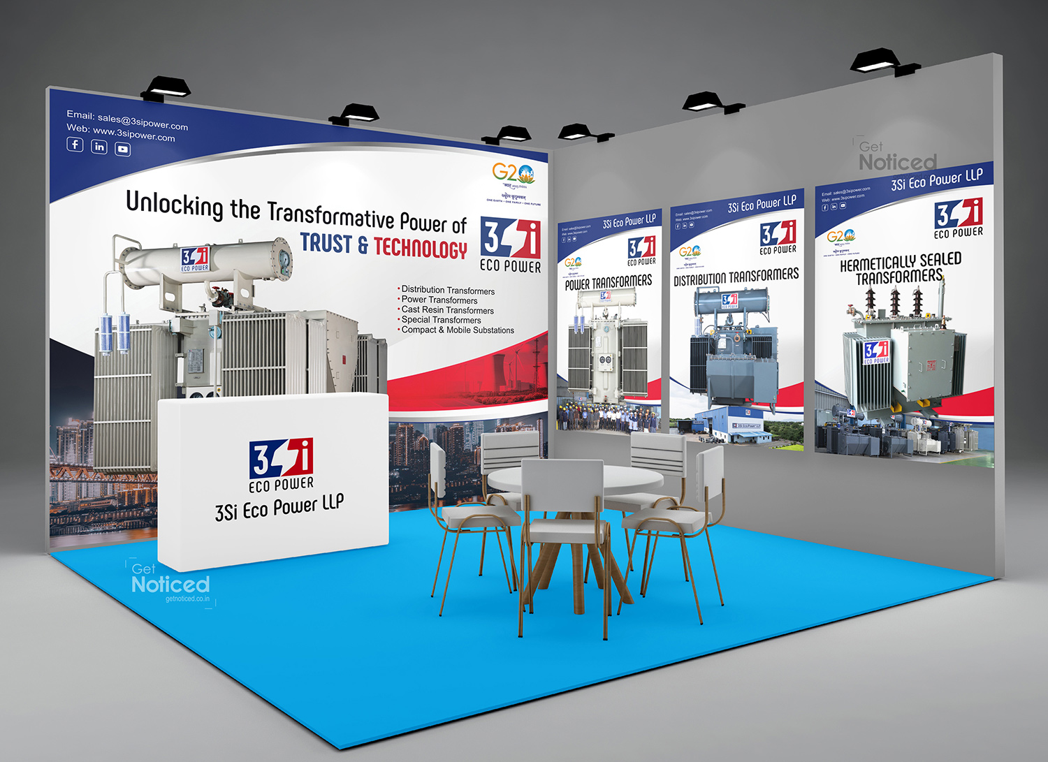 3si Eco Power Llp Exhibition Stall Design