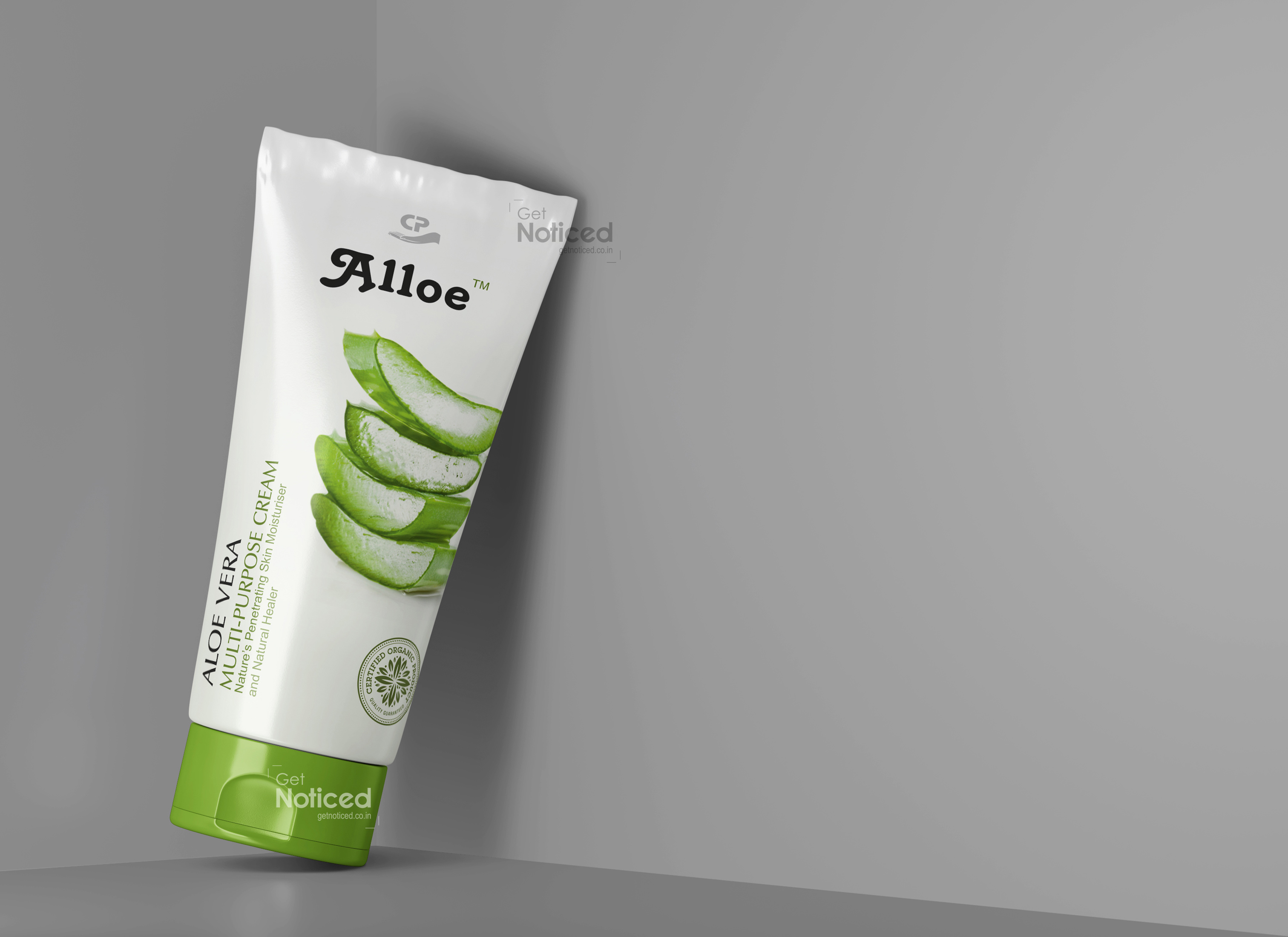 Alloe Tube Packaging Design