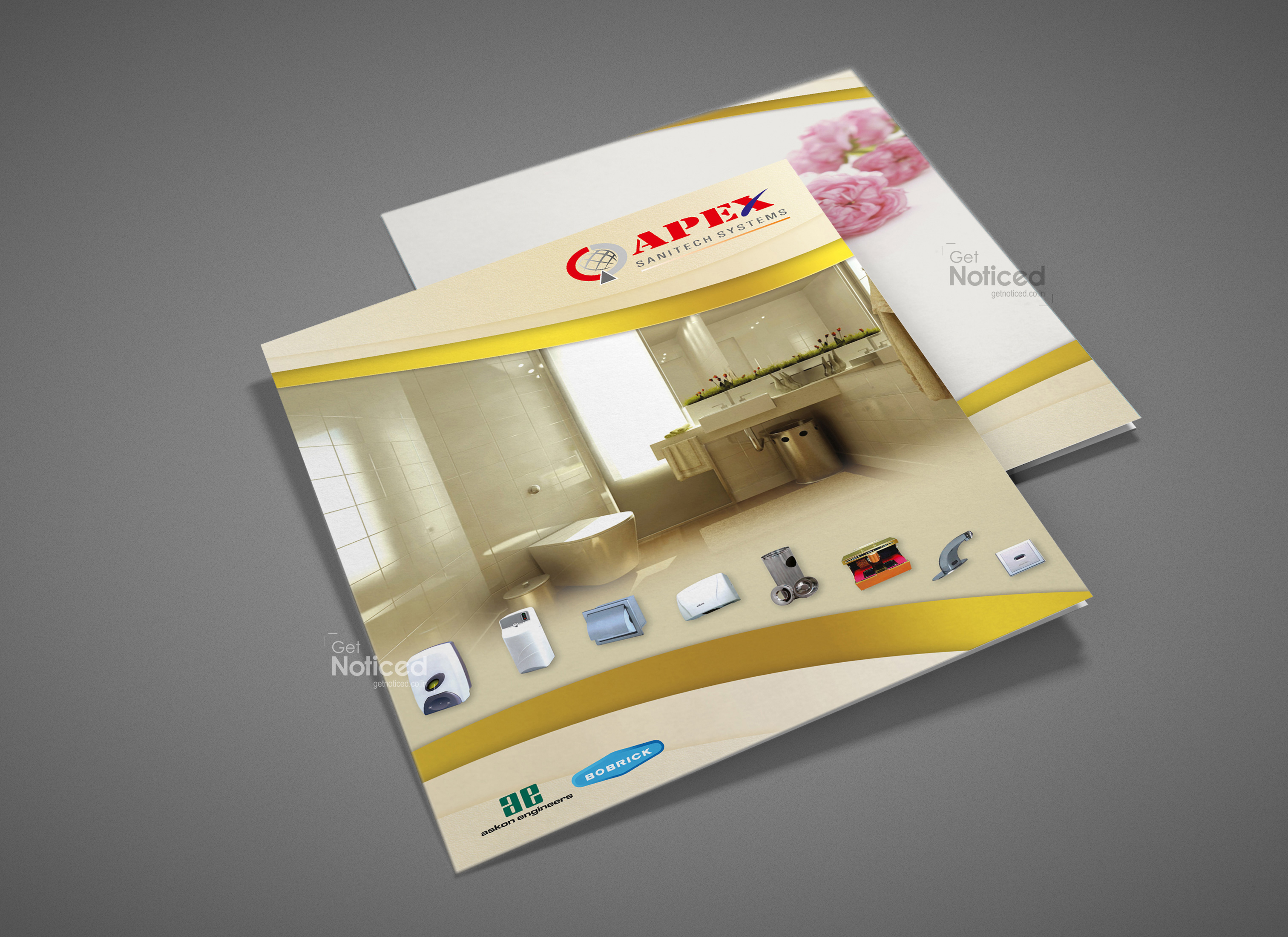 Apex Sanitech Systems Product Catalogue Design