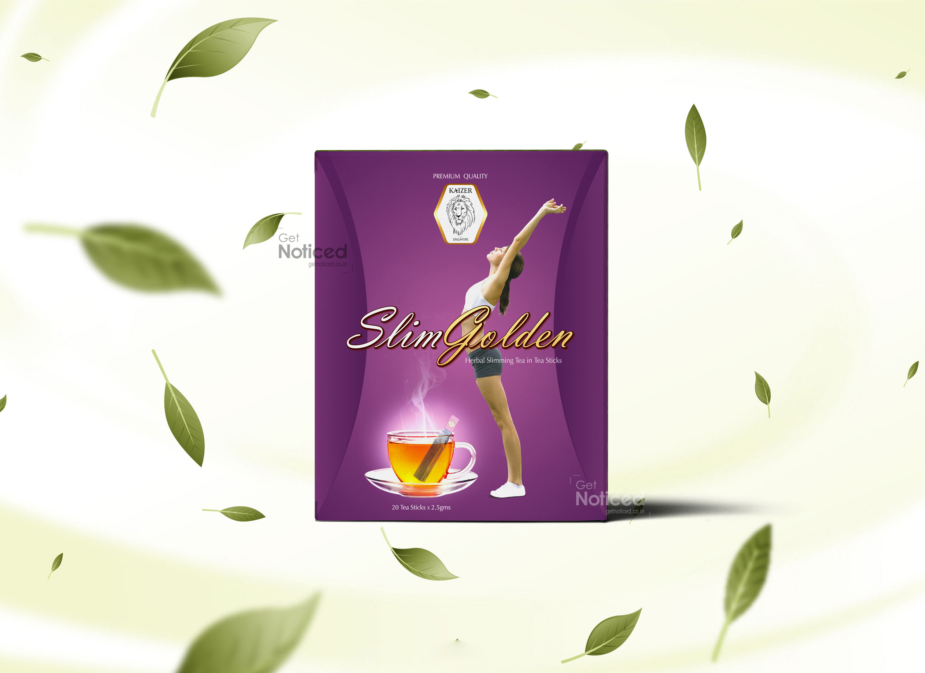 Asma & Alisa Tea Packaging Design