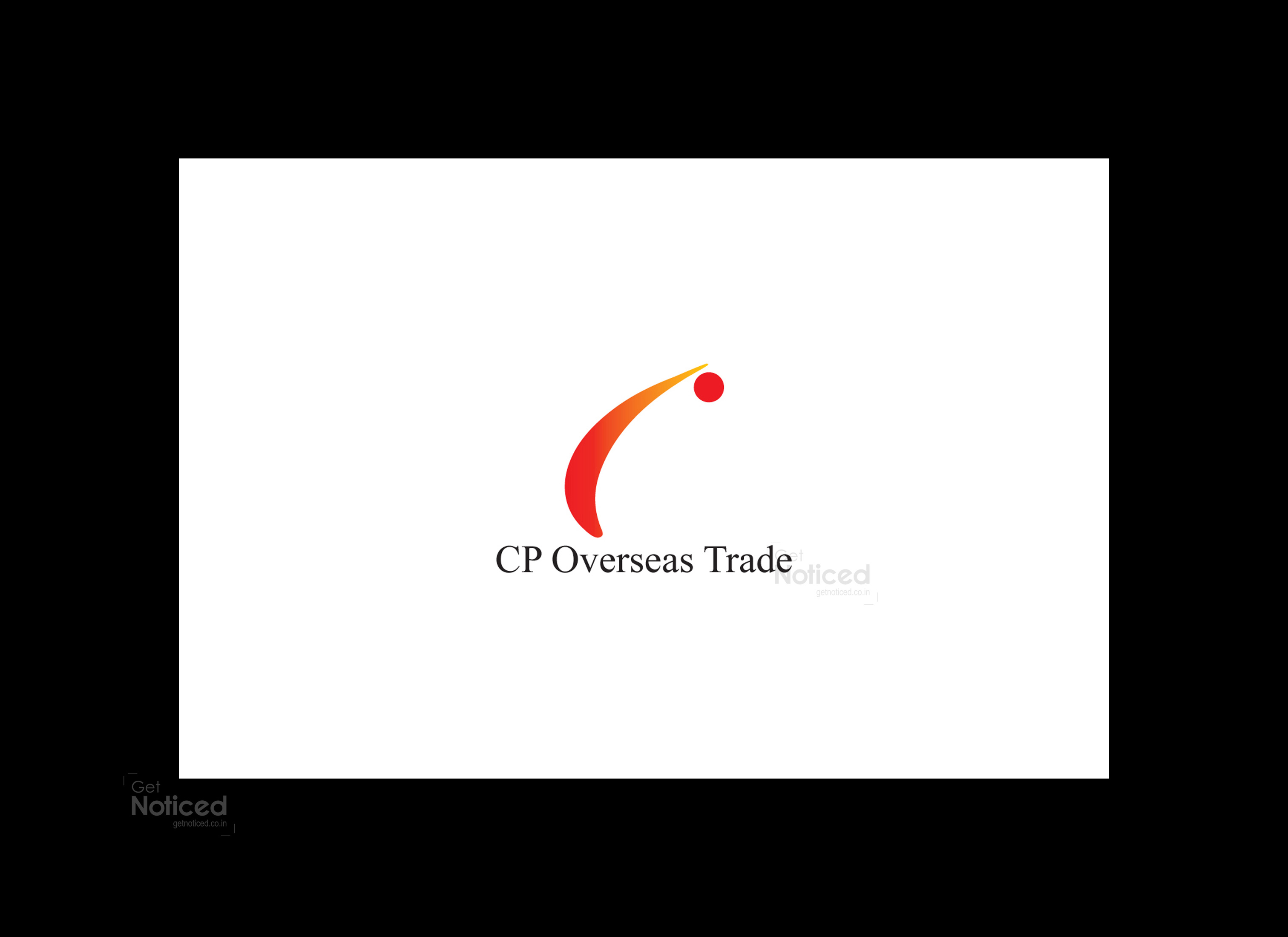 Cp Overseas Trade Logo Design