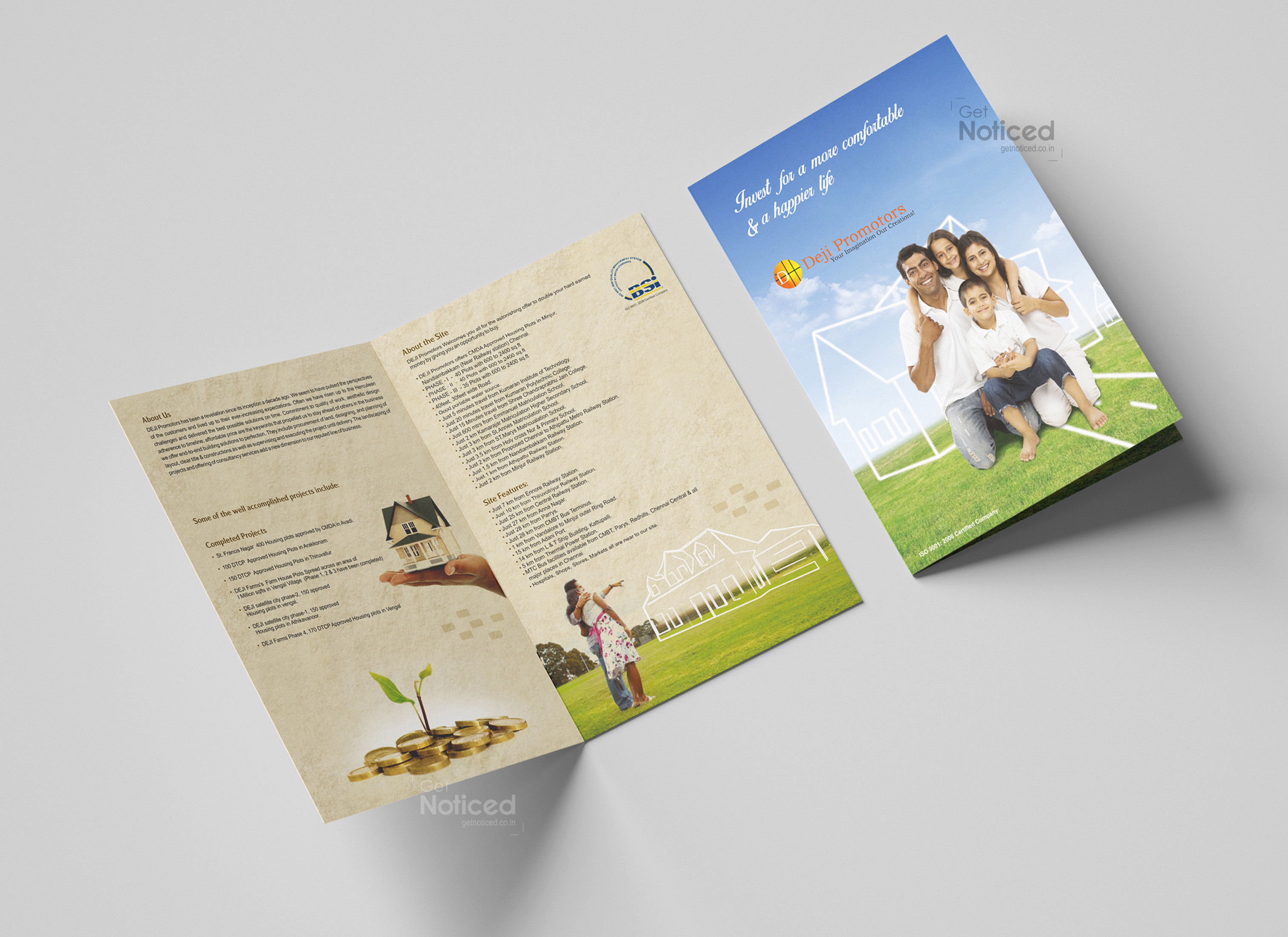 Deji Jei Maaruthi Brochure Design