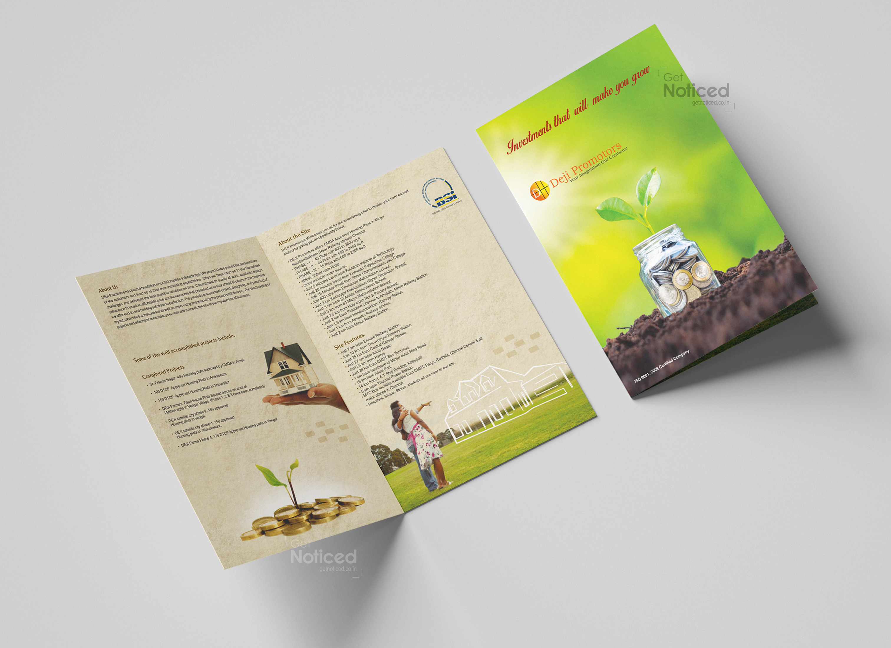 Deji Jei Maaruthi Brochure Design