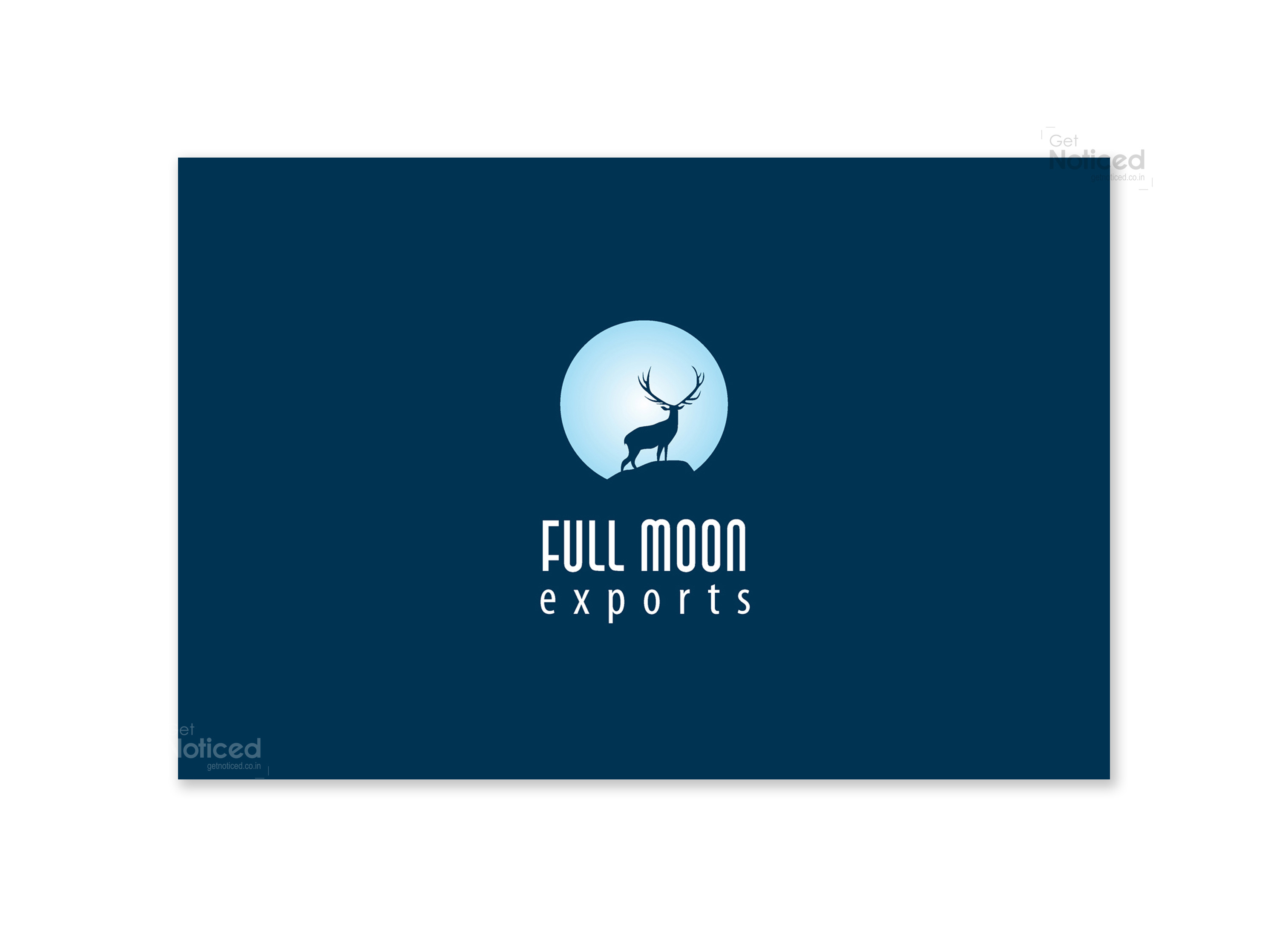 Full Moon Logo Design