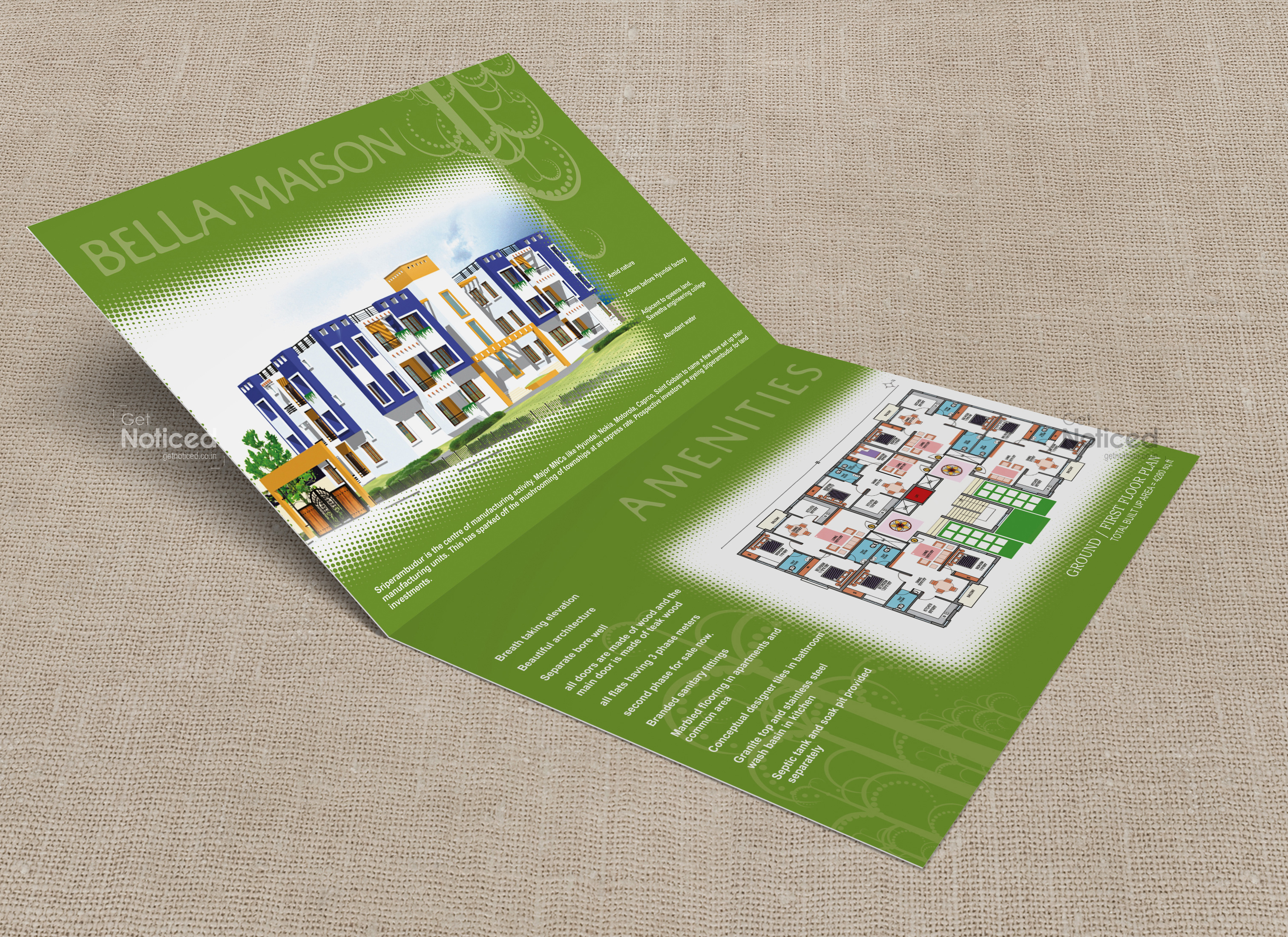 Galada Housing Project Brochure Design
