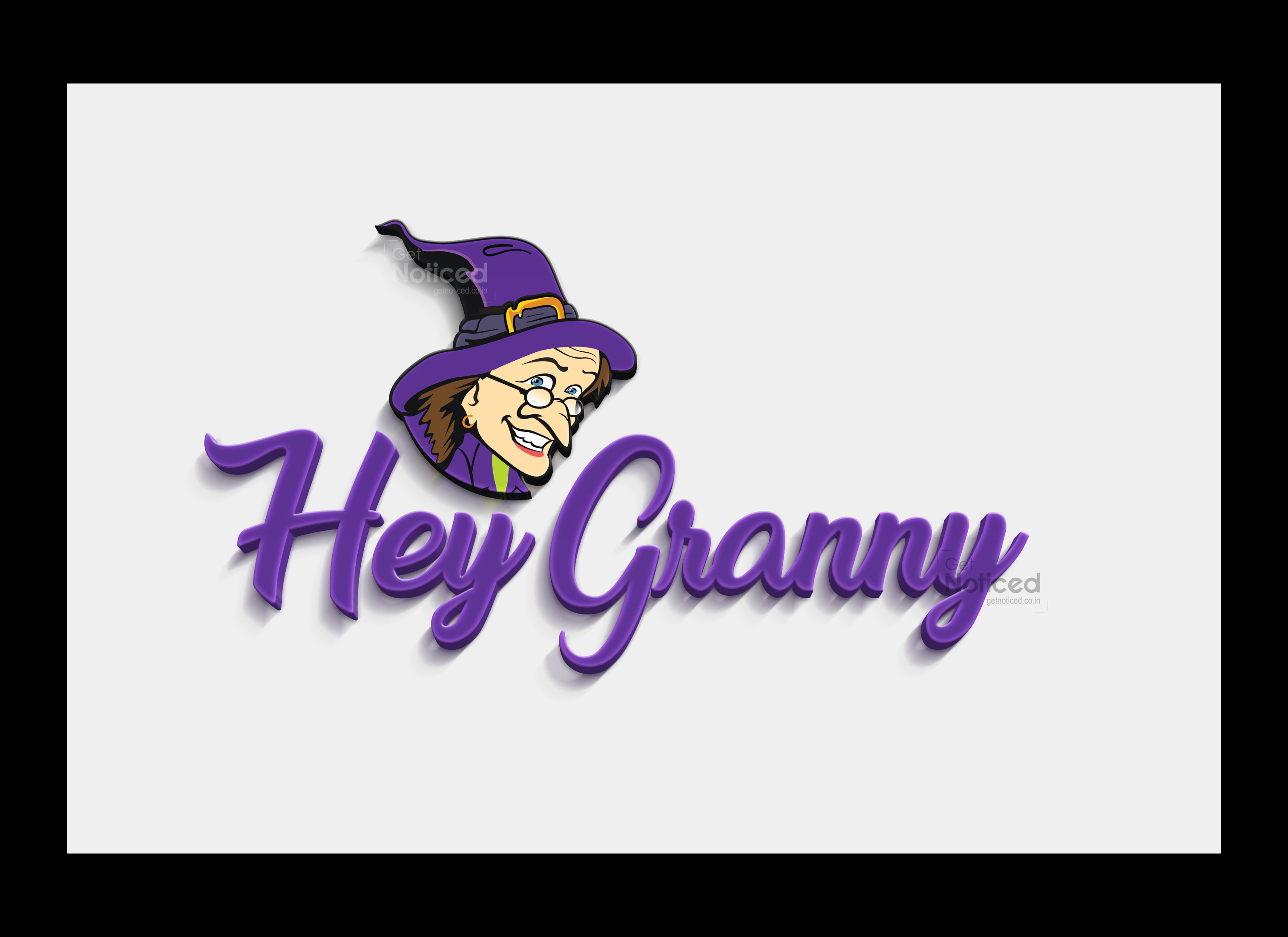 Hey Granny Logo Design