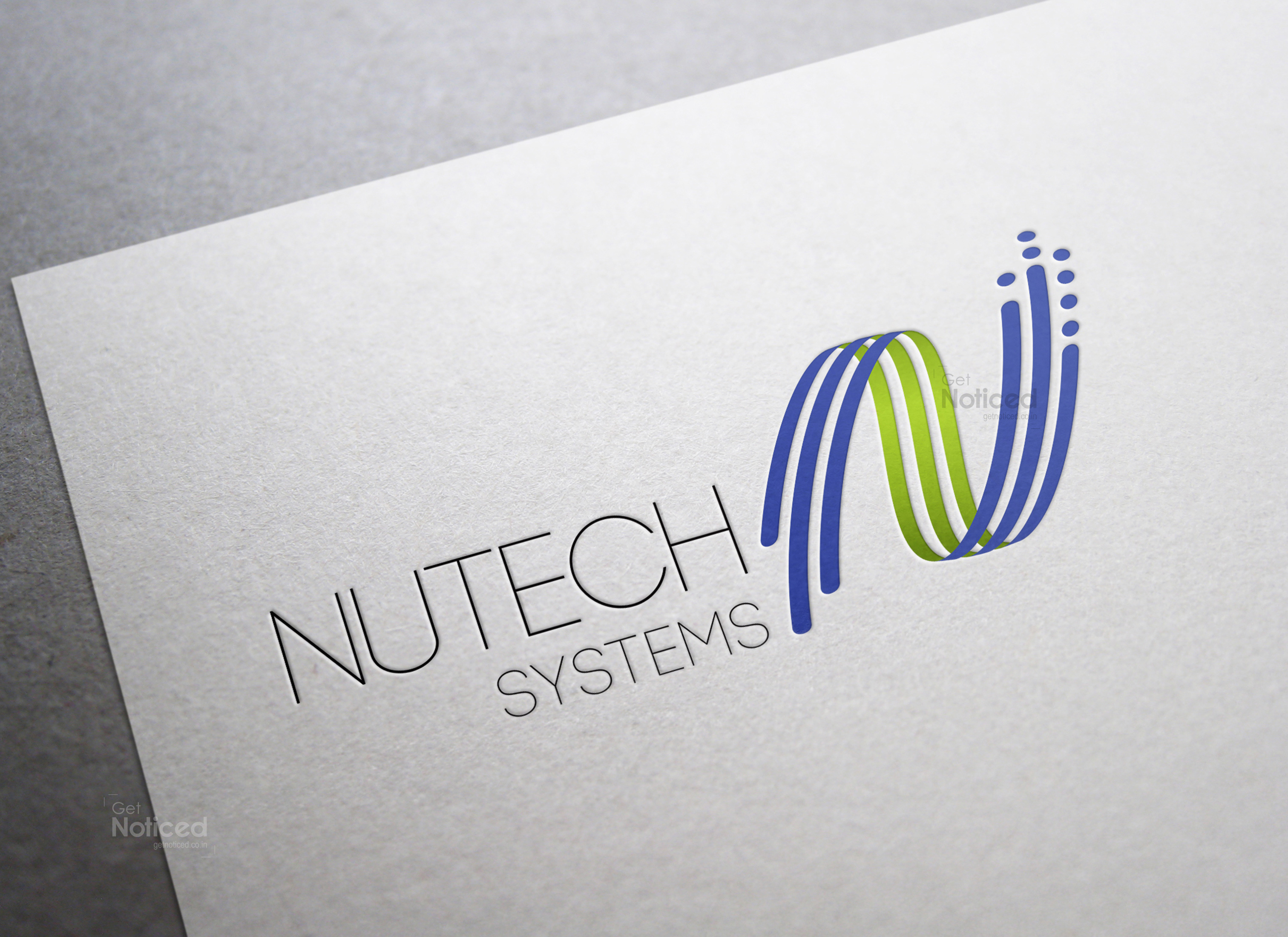 Nutech Computers Logo Design