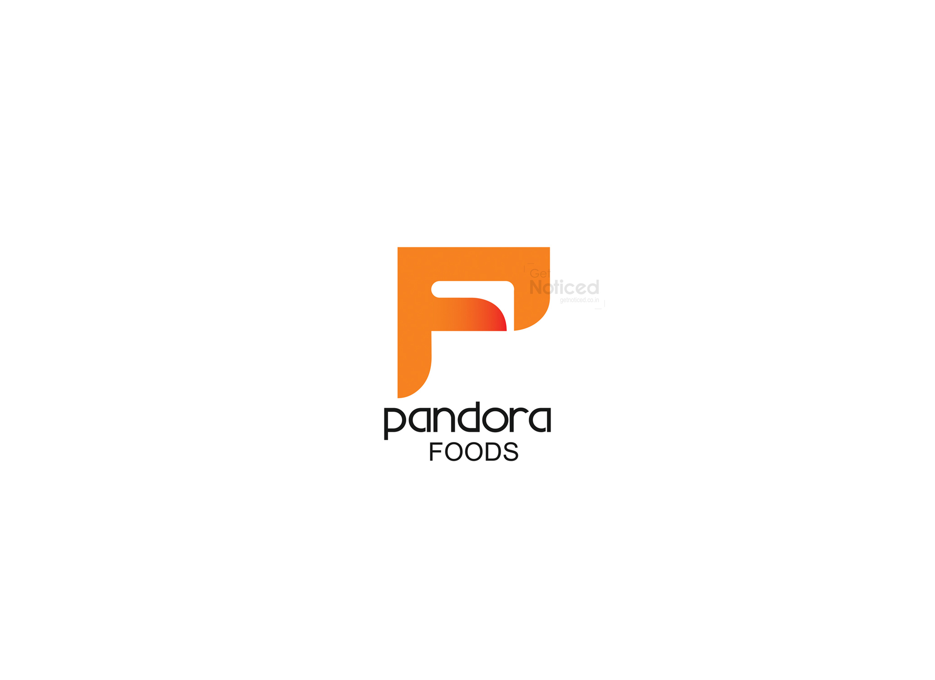 Pandora Foods Logo Design