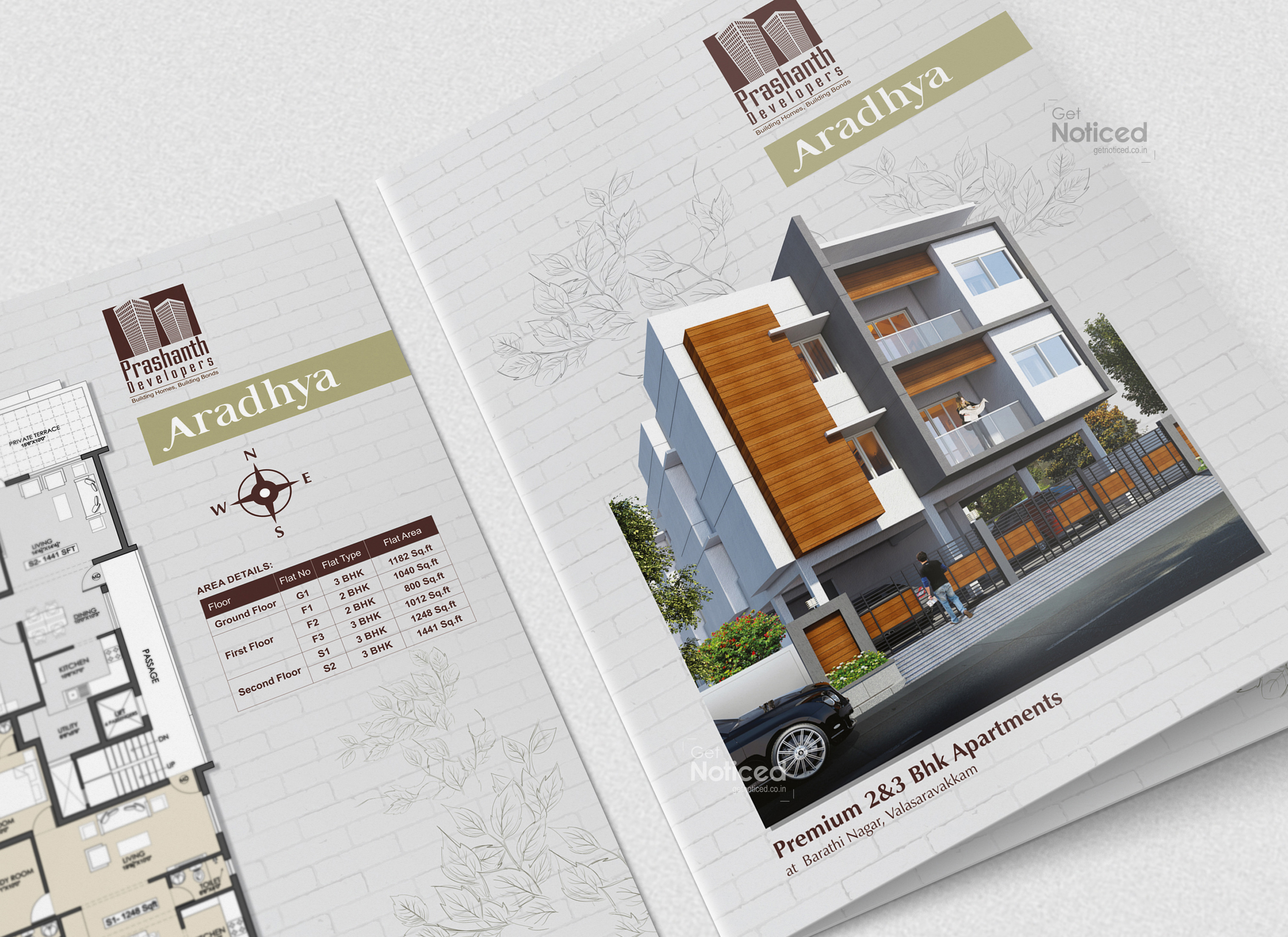 Prashanth Developers Project Brochure Design