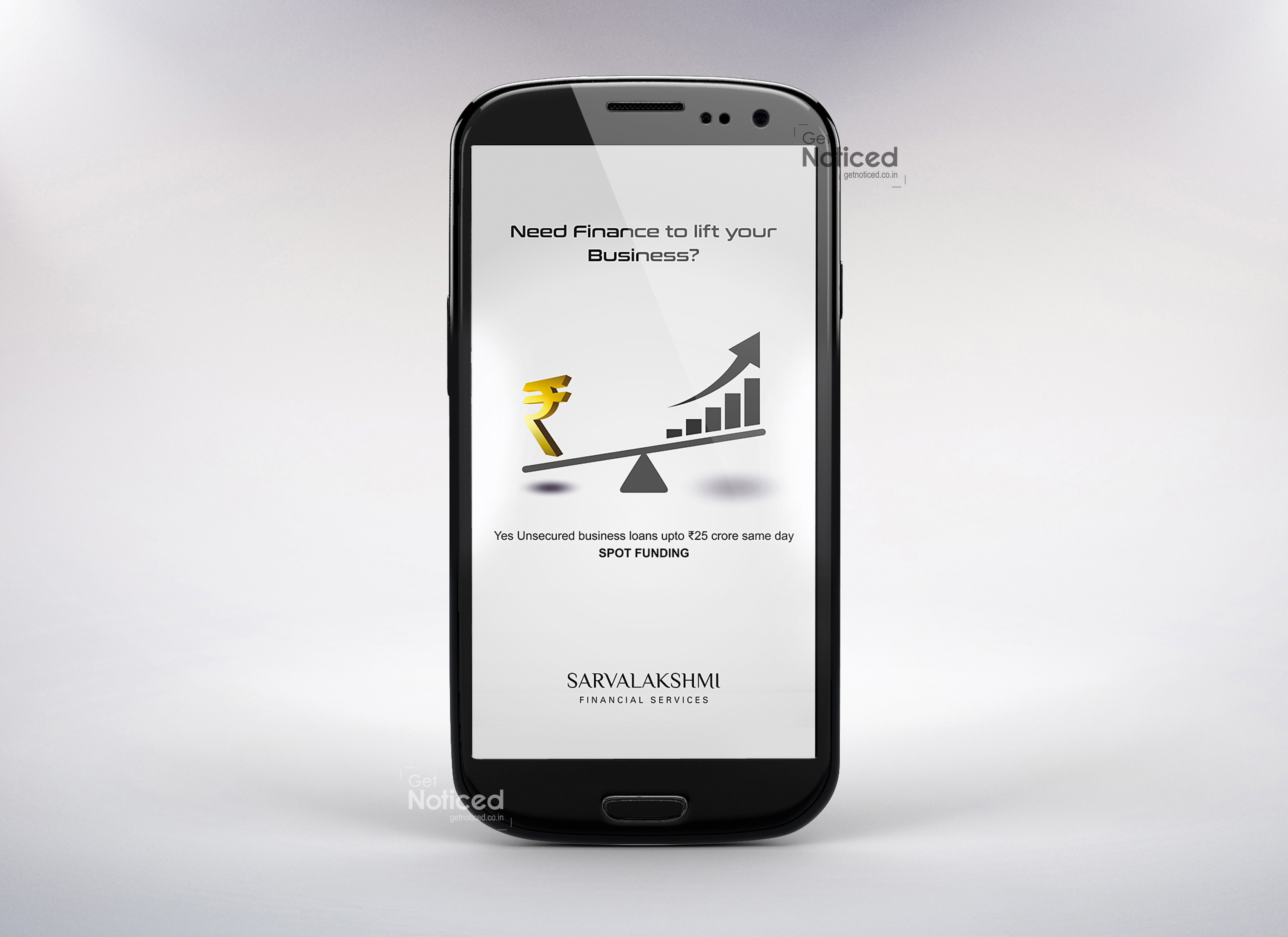 Sarvalakshmi Finance Whats-app Ad Design