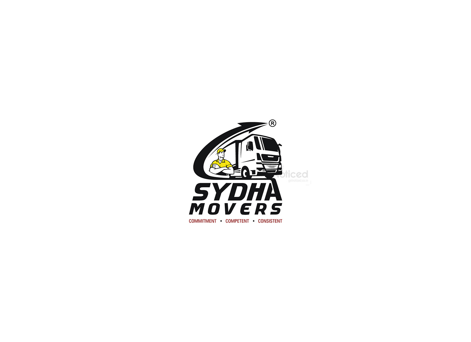 Sydha Movers logo design