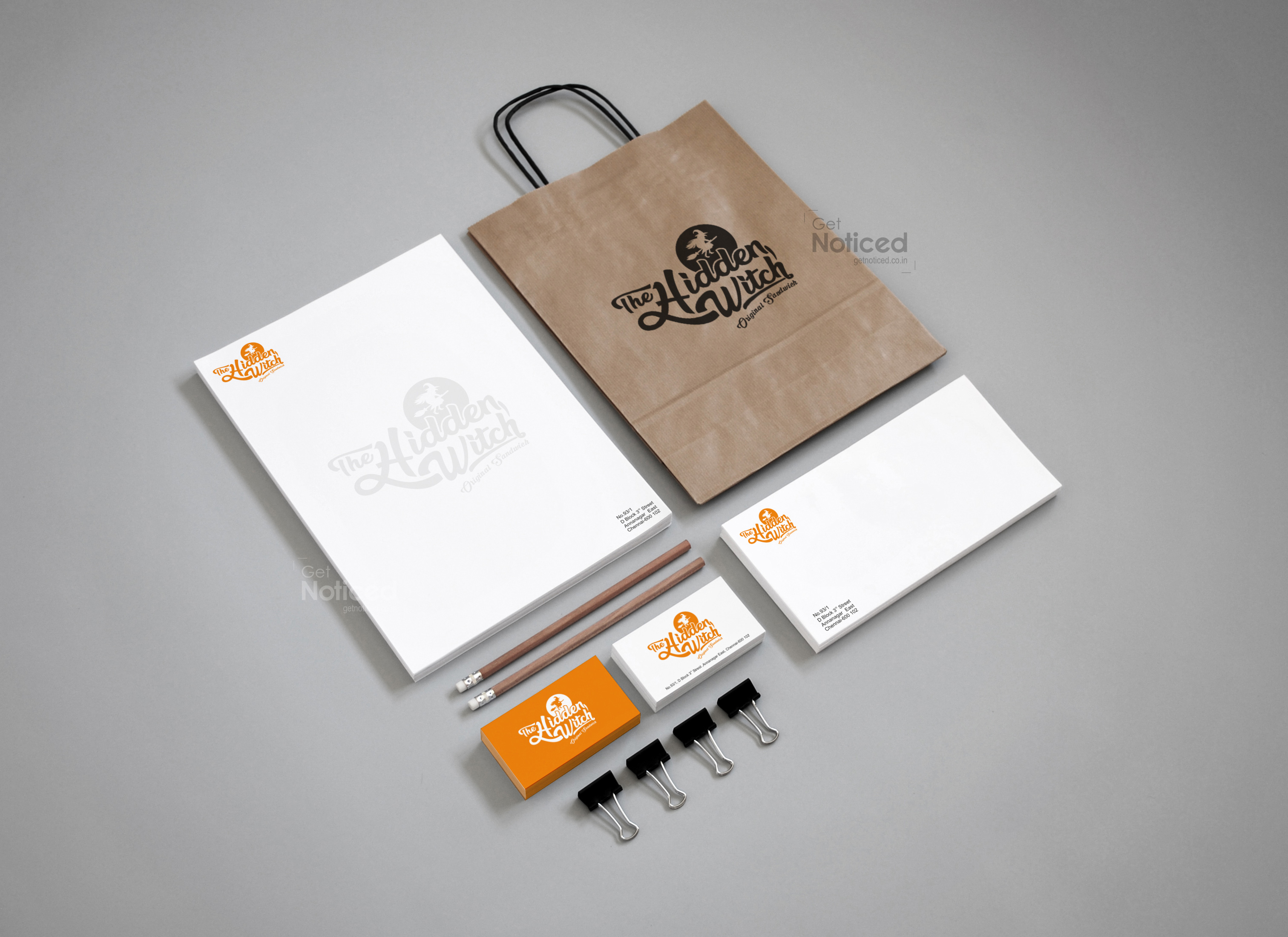 The Hidden Witch Corporate Identity Design