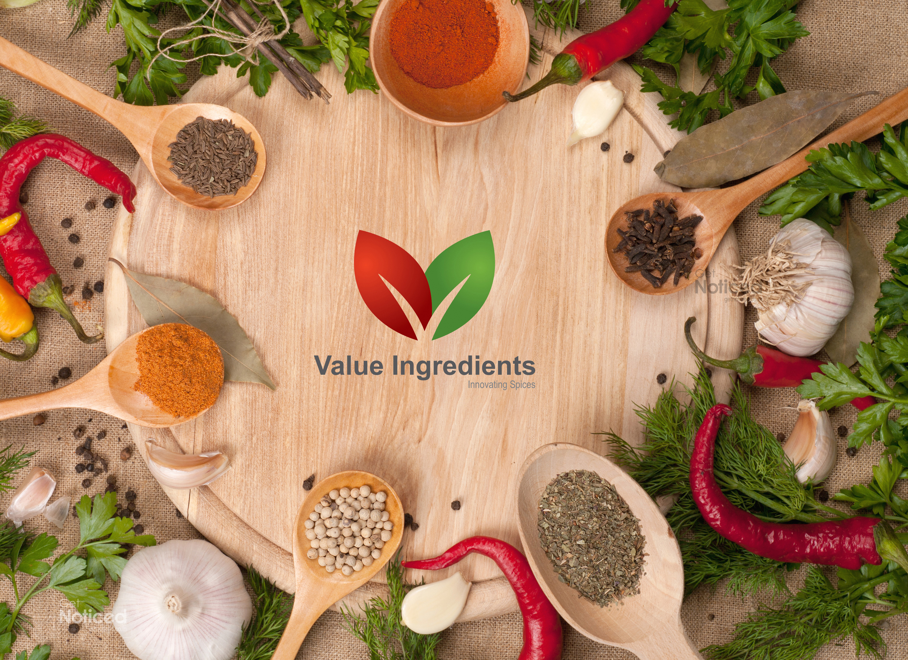 Value Ingredients Logo Design