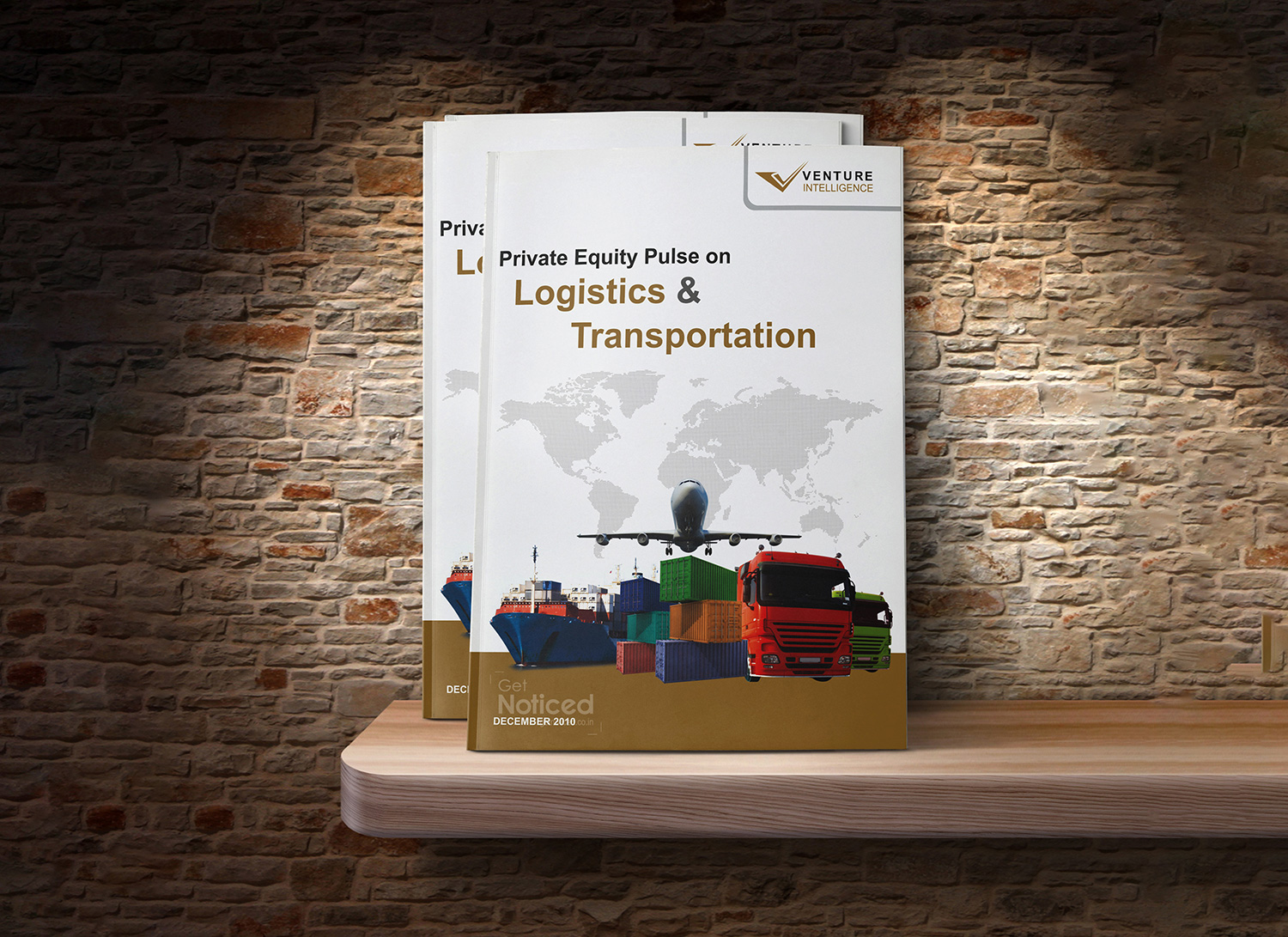 Venture Intelligence logistic and transportation Annual Report Design
