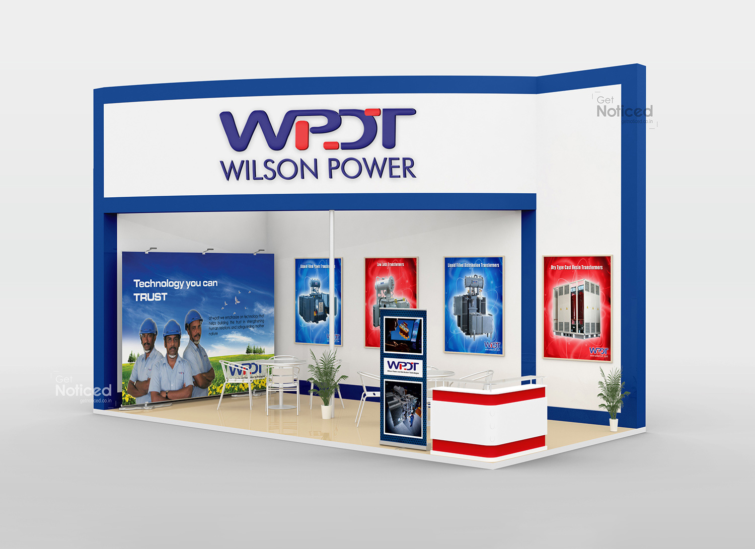 wilson power exibition stall design