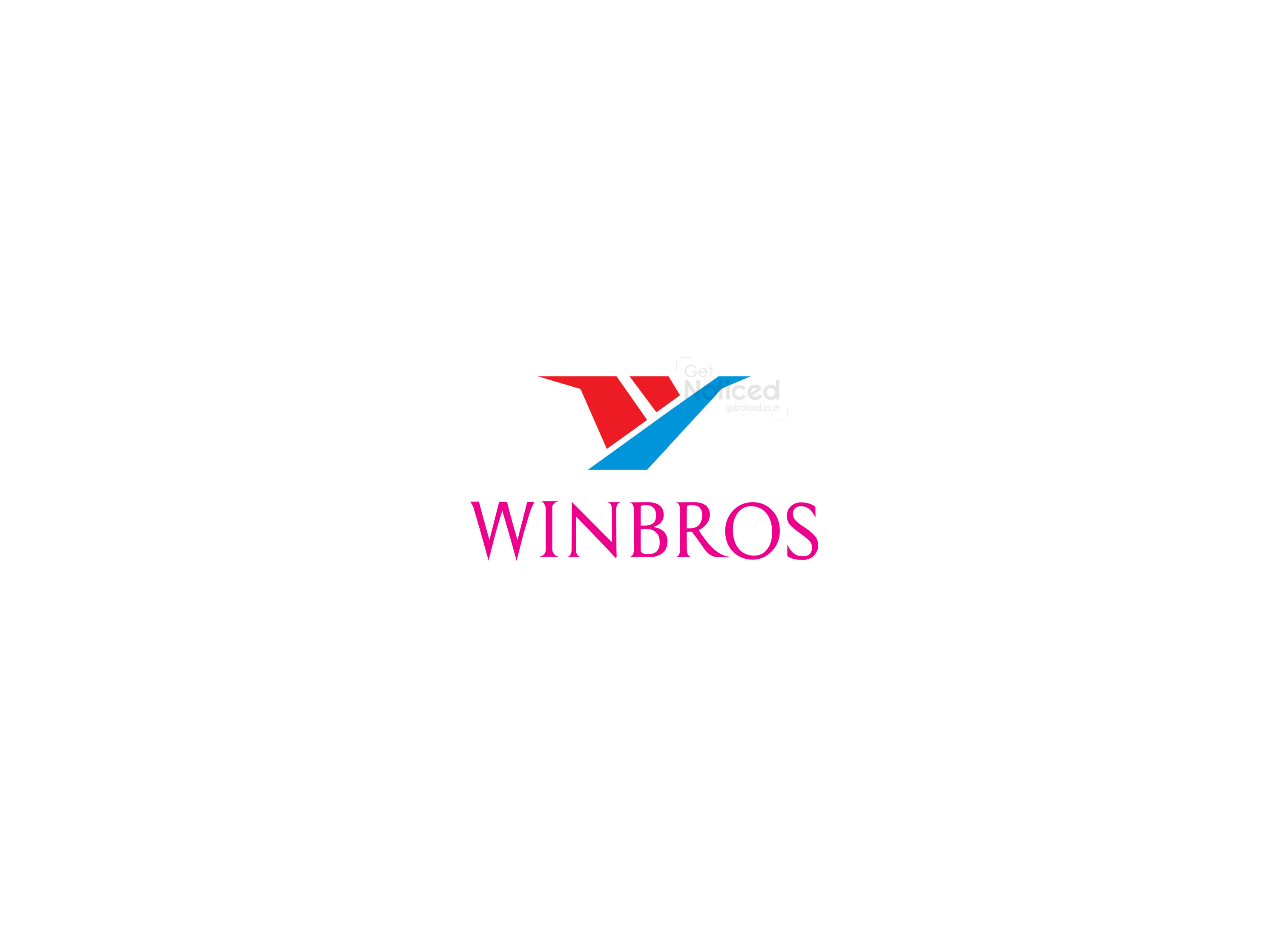 Winbros Logo Design