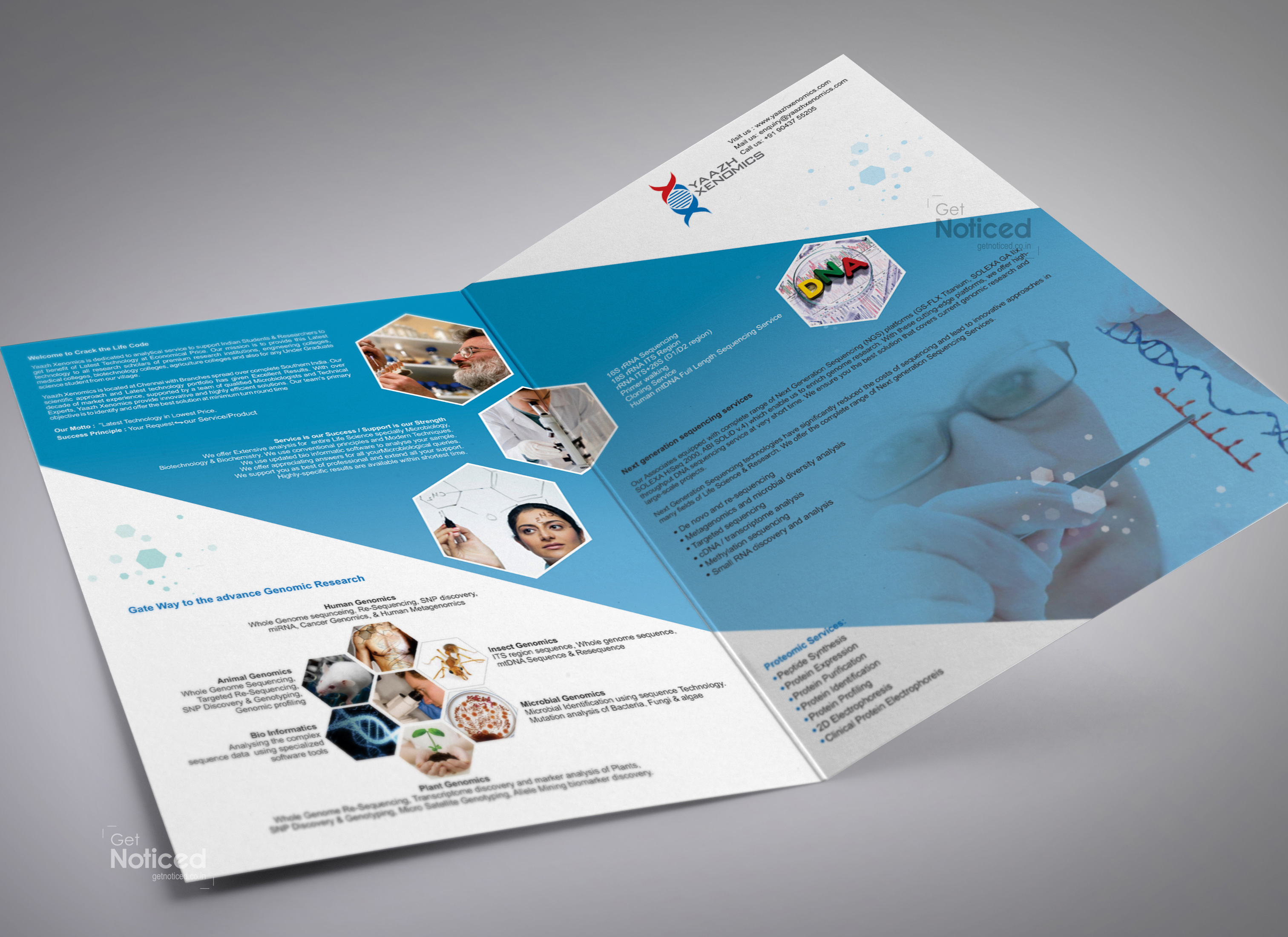 Yaazh Corporate Brochure Design