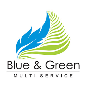 Blue & Green Logo Design