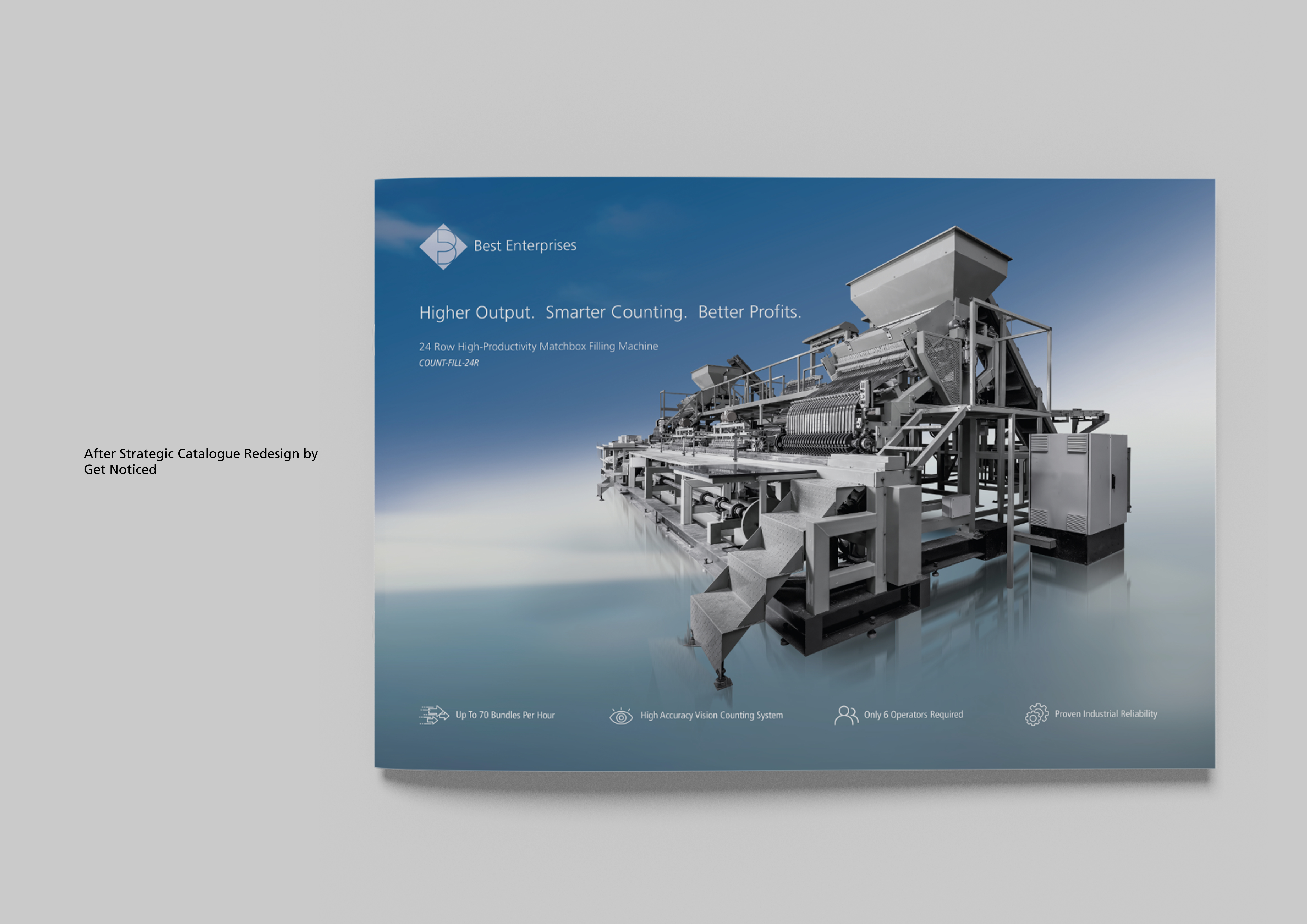 Advanced 24-row matchbox filling machine with precision vision counting technology.