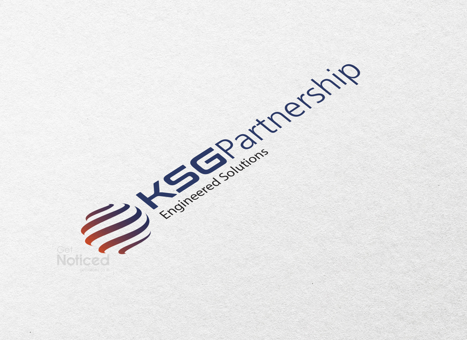 KSG Partnership USA LLC corporate logo design created for HVAC industry branding