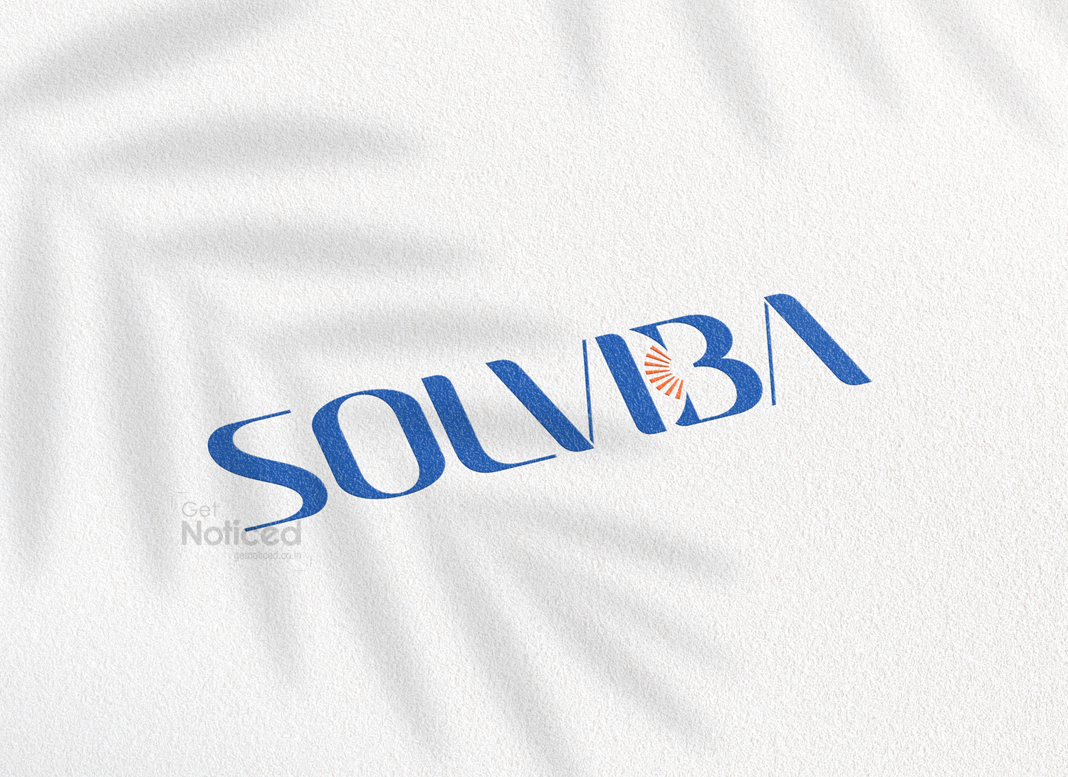 SOLVIBA Technologies logo design showcasing engineering precision and clean visual identity