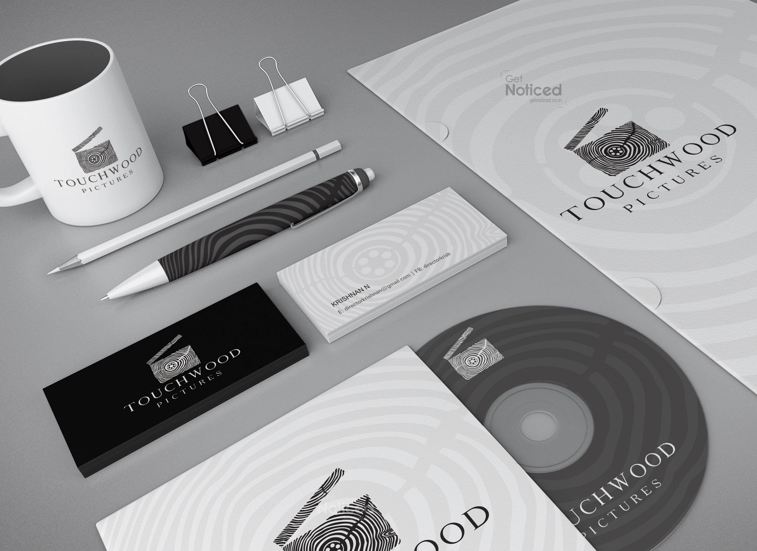Touch Wood Corporate Identity Design