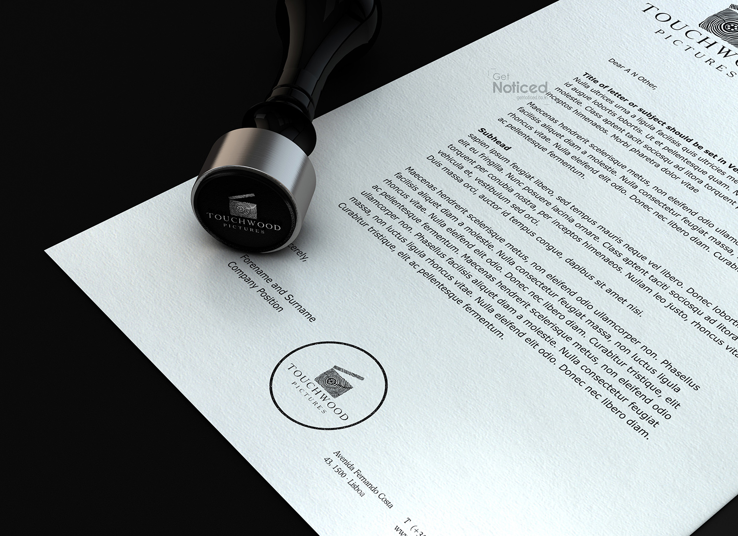 Touch Wood Corporate Identity Design