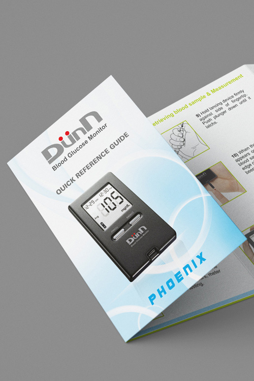 Dunn blood glucose meter User Manual Design