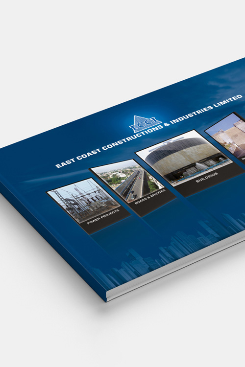 East Coast Constructions And Industries Ltd Profile Brochure Design