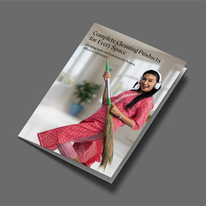 Product Catalogue Design for Shri Sai Traders – Cleaning Supplies