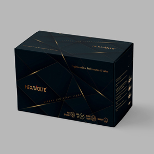 Product Packaging Design for HEXAVOLTE LED Strip Lite