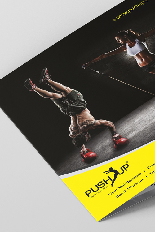 Push Up Brochure Design