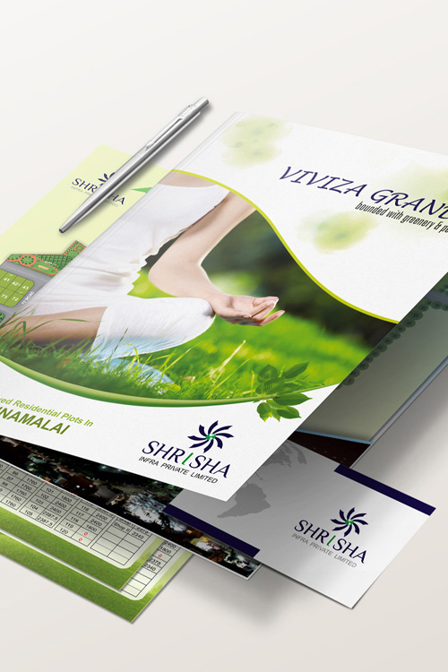 Shrisha Layout Brochure Design