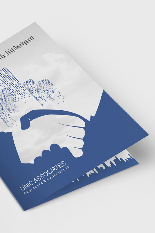 Unic Associates profile Brochure Design