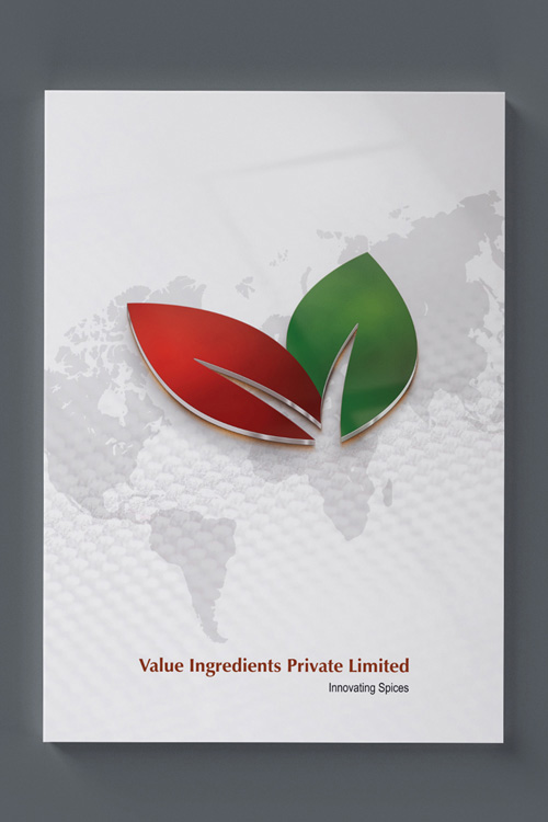 Value Ingredients Catalogue Design