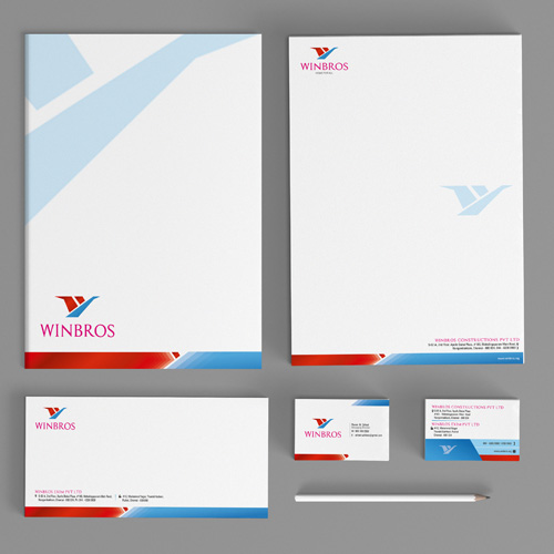 Winbros Corporate Identity Design